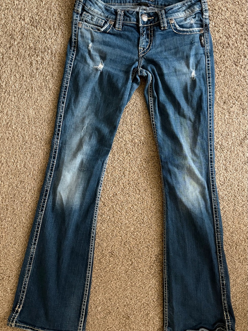 Silver Jeans Women's Bootcut Jeans - Blue Wash